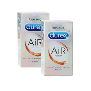 Durax Air Ultra Thin Condoms for Natural Feel 2 Pack Combo Offer