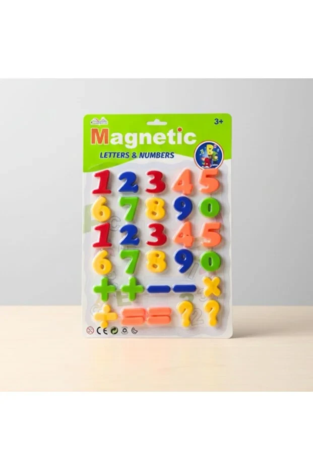 Magnetic Letter and Number Game Set - Colorful Educational Magnets for Children Ages 3 and Up