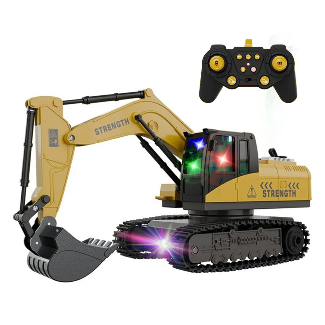 Remote Control Excavator Toy for Kids
