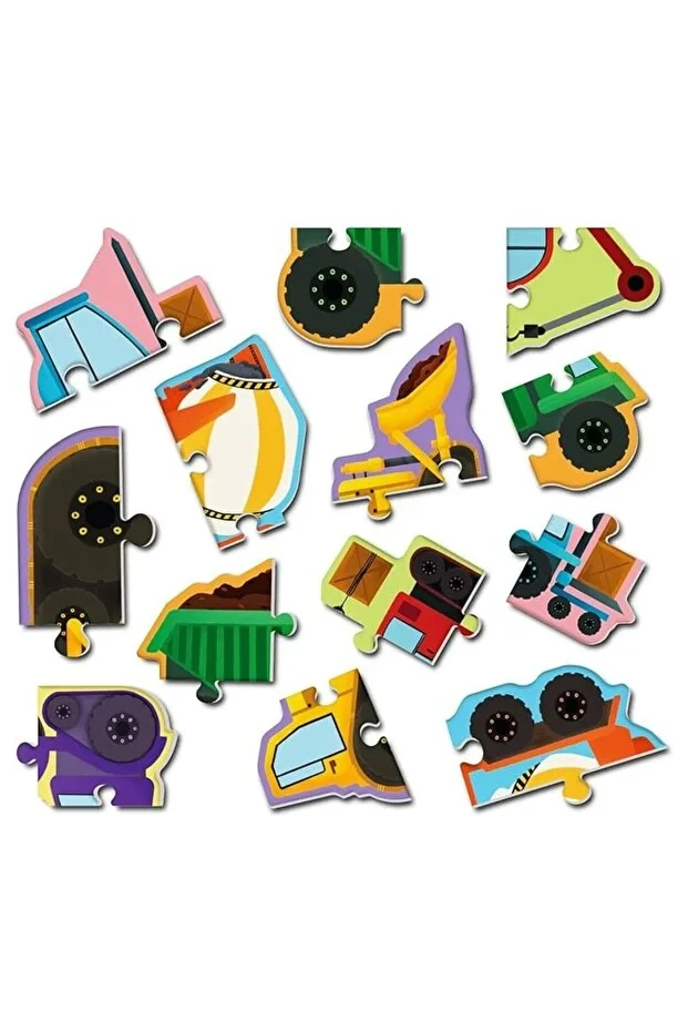 Car and Animal Puzzle Game - Wooden Montessori Toy | Educational Puzzle Game for Children